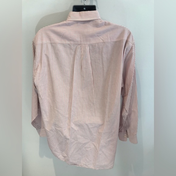 Brooks Brothers Button down relaxed fit cotton Shirt Mens 16-4 medium striped - Picture 6 of 6